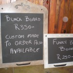 Funky Black Boards